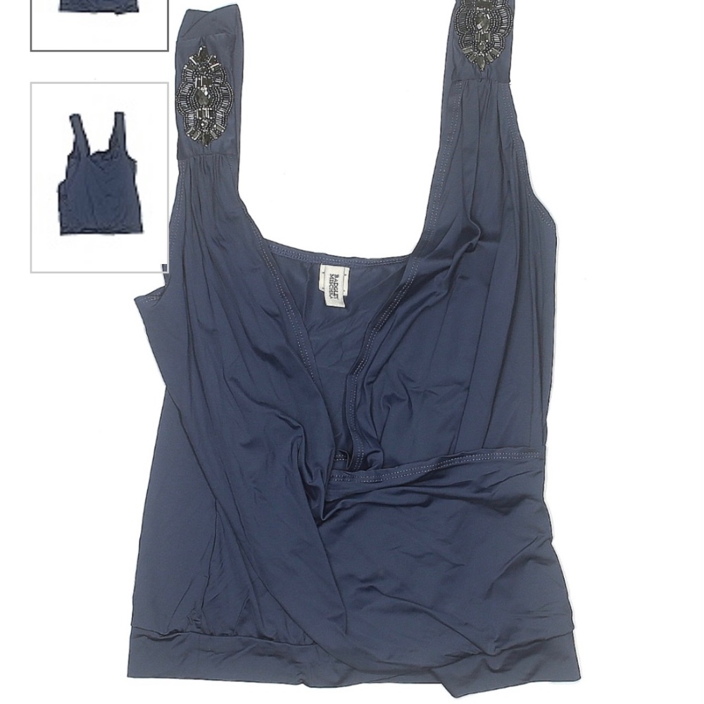 Badgley Mischka Tankini Swimsuit Top